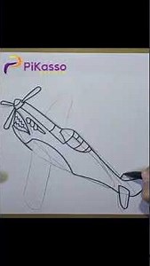 How to Draw a Spitfire Easy in The Right Way