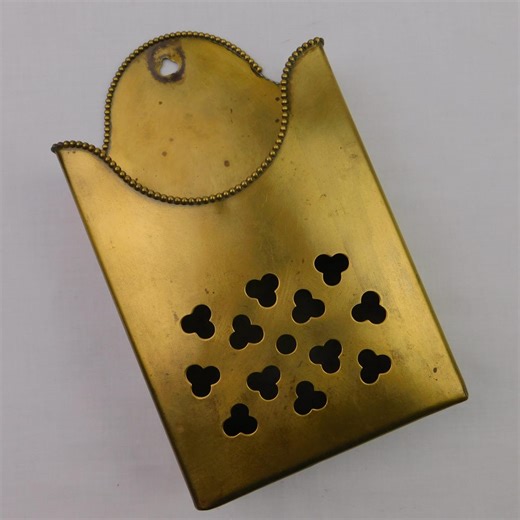 Vintage Brass Mailbox Letter Holder Wall Mount Decorative Storage Box Beaded Accent Kitchen Entryway Office - Etsy