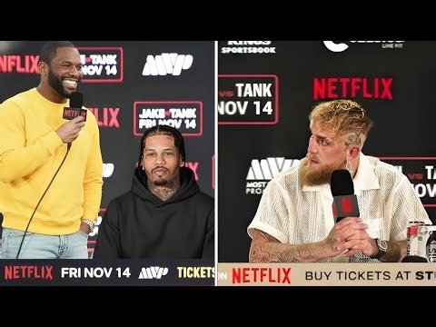 BREAKING: Floyd Mayweather Confronts Jake Paul at Gervonta Davis Press Conference!