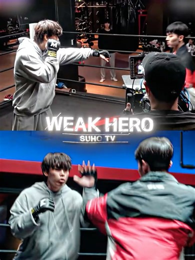 Suho fight is insane 💀🔥 #WeakHeroClass #KdramaEdit #edits