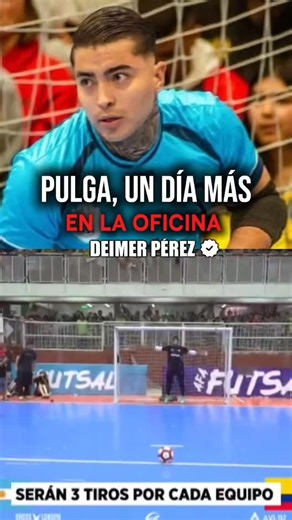 Deimer Pérez on Instagram: "Es momento de hablar de Daniel PULGARIN, le llaman PULGA de cariño, una combinación con su apellido. Es un portero sereno, pero transmite una enorme confianza bajo los tres palos. ¿Es el mejor en la actualidad? Esa valoración queda a criterio de cada uno, aunque su trayectoria respalda el debate. Fue campeón con Samaniego en la Liga Profesional de Fútbol de Salón, destacándose como la gran figura en la definición por penales; campeón sudamericano con la Selección Colo