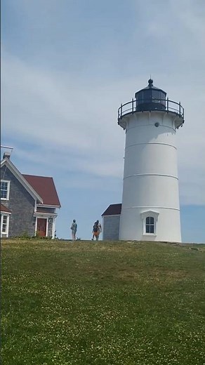 🇺🇸 POV: Standing Beside Nobska Lighthouse, Overlooking the Atlantic ⛵