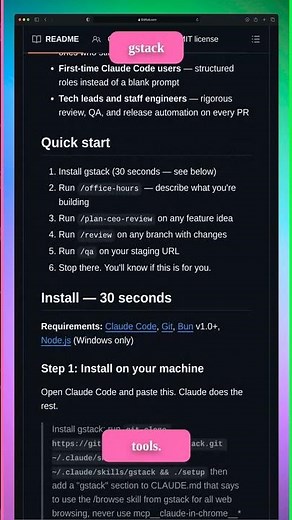 gstack - GitHub Trending Today