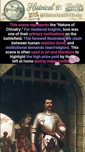 God Speed: The Melancholy of the Parting Knight #art #history