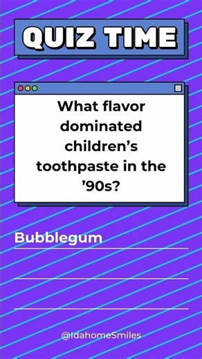Which Toothpaste Flavor Took Over the ’90s? | Dental Trivia You’ll Remember