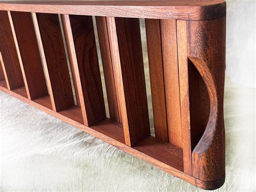 Vintage Dutch Brick Mold Shelf Oak Wooden Display Wall Rack 1940s - Etsy