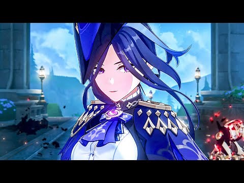 Genshin Impact 4.0 Fontaine - New Archon Quest - All Cutscenes Full Movie