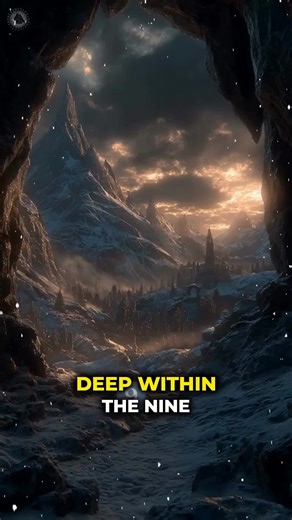 The Hidden Realm Beneath Yggdrasil - Helheim Deep within the Nine Realms lies Helheim, a place hidden far from the warmth of the living world. According to Norse mythology, this land rests beneath the great roots of the cosmic tree Yggdrasil. #Helheim #NorseLore #VikingMyths