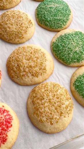 Cookie season is officially here! My go-to recipe for buttery sugar cookies ➡️ https://cookfasteatwell.com/easy-drop-sugar-cookies/ #cookies #christmascookies | Cook Fast, Eat Well