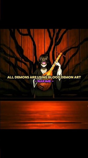 Demons are using blood demon art Meanwhile this two demons :- ⚡🌙 #demonslayer #shorts