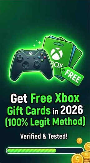 Get Free Xbox Gift Cards in 2026 100% Legit Method