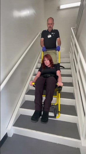 Stair Evacuation Chair | Use Demo