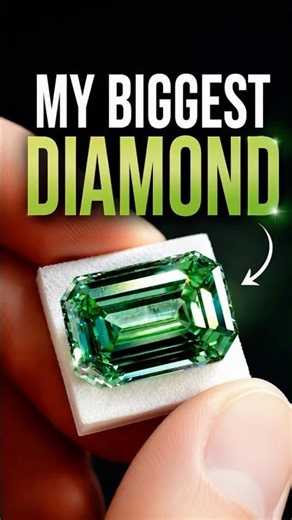 The Biggest Diamond I’ve Ever Set 💚