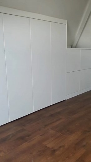 Dreaming of more storage? 🤩 Check out this beautiful storage unit we installed in an attic recently. The mix of drawers and Tallboy spaces provide the perfect storage solution ✨ #LoftStorage #AtticStorage #SmartStorage #SpringClean #Cleaning #Transformation #StorageSolutions #HallwayInspo #Declutter #LoveYourHome #ClutterFree #HomeStorage #UnderStairsStorage #StorageHacks | Smart - The Understairs Storage Co.