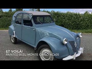 2CVPOURTOUJOURS: COMPLETE RESTORATION CITROEN 2CV 1956