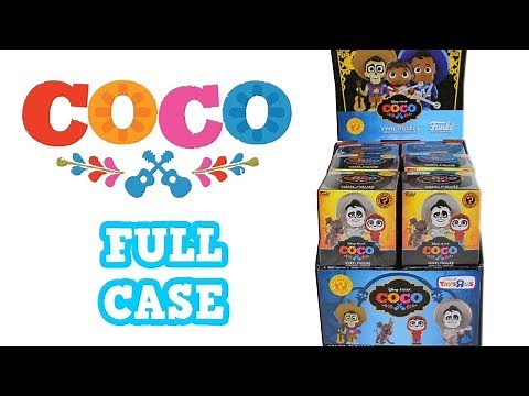 Disney Pixar Coco Funko Mystery Minis Blind Box Full Case Unboxing Opening Toys R Us Exclusive