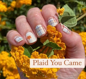 Color Street Nails, Color Street Strips, Press on Nails, Real Polish Strips, Nail Polish Strips, Plaid You Came - Etsy