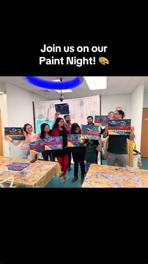 Join us for our Family Medicine Residency Paint Night ! 🎨 #doctor #firstgen #latina #selfcare #paint