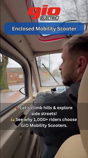 1,000+ RIDERS IN THE USA AND CANADA CHOSE THE GIO MOBILITY SCOOTER 🔥 #mobilityscooter #usa #canada
