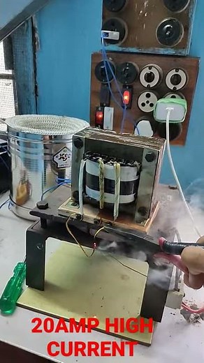 DIY 20 amp high current transformer