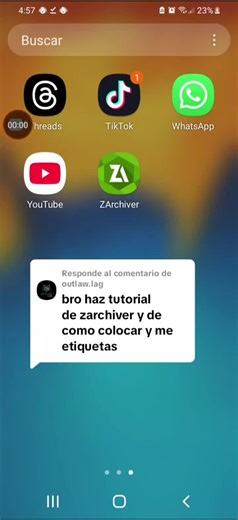 Tuto para Descargar Archivos con ZArchiver
