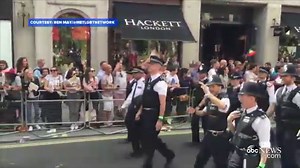 Police Officer Proposes to His Partner at London Pride Parade
