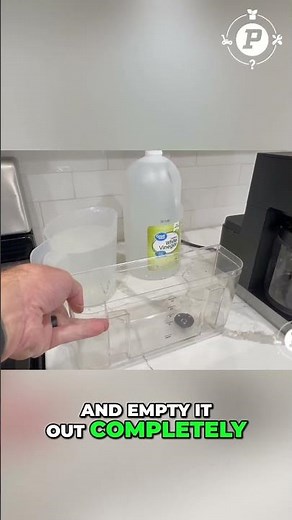 Easy Coffee Maker Cleaning: Vinegar Hack Revealed! #shorts