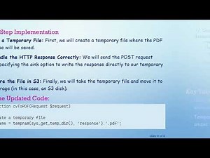 How to Save a PDF Response from a Laravel HTTP Client Post Request