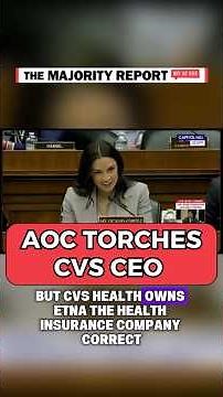 AOC TORCHES CVS Health CEO