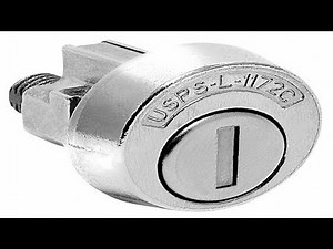 (349) Whats Inside a USPS 1172 C Mailbox Lock