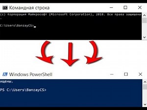 How to replace the command line with PowerShell