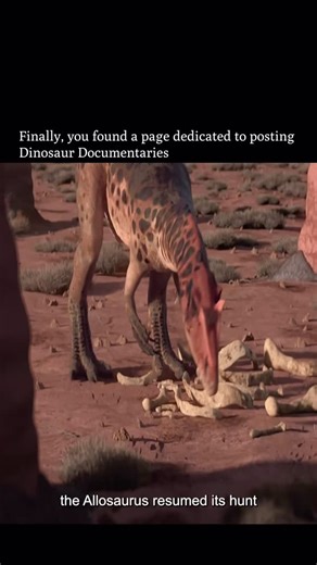 ⏰ 𝗙𝗼𝗹𝗹𝗼𝘄 𝘁𝗼 𝗴𝗼 𝗯𝗮𝗰𝗸 𝗶𝗻 𝘁𝗶𝗺𝗲 on Instagram: "An Allosaurus slips back into the hunt, locking onto what seems like an easy target — a lone Camptosaurus grazing quietly, unaware of the danger closing in. The ambush is nearly perfect. The Camptosaurus bolts at the last second, triggering a brutal chase that stretches on until exhaustion seals its fate. The Allosaurus strikes, delivering the killing blows and finally claiming its hard-won meal. But victory never lasts long in the J