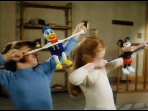 Mego Elastic Disney characters Toy Commercial 1980 Stretch Armstrong