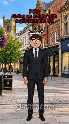 Going on a date with a girl from the UK #britishhumour #ukcomedy | UK