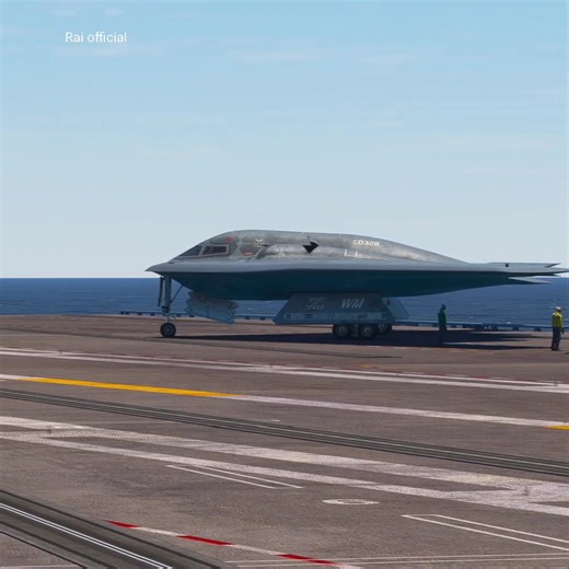 Very Extreme_ Stealth Bomber B-2 Spirit of Texas Take off from U.S. Aircraft Carrier PC Gameplay | RAI official | Facebook