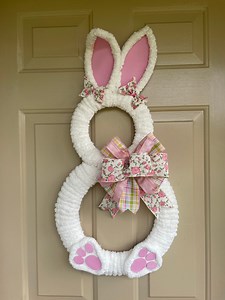 Adorable Bunny Wreath - Etsy