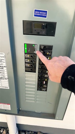 2020 code requirement on labeling a panel and having a surge protector #wkhk #thebasementking