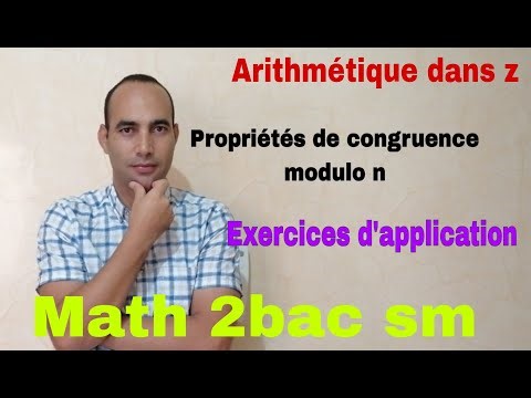 congruence modulo n.....math 2bac sm