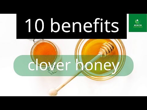 10 benefits of clover honey | clover honey | Health Templewas