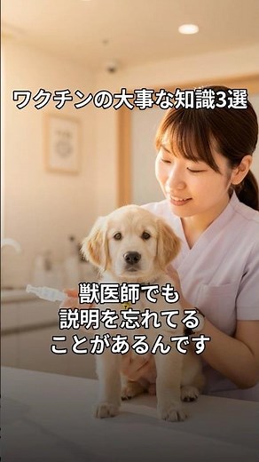 獣医師でも説明を忘れてる犬のワクチンの大事な知識3選【混合ワクチン・接種間隔・副反応】