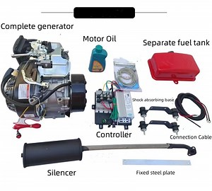 [Hot Item] Tiger Generators Prices Inverter Generator 48V -72V 3kw 6kw Gasoline Generator
