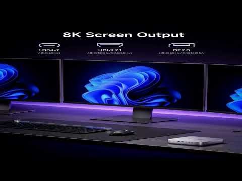 Best Deal: MINISFORUM AI X1 Pro-370 Mini PC | AMD Ryzen AI 9 HX 370(12C/24T) 64GB DDR5