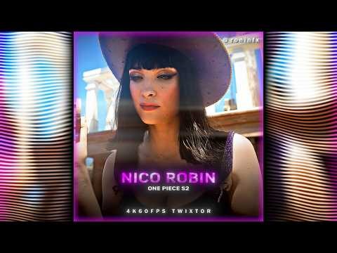 NICO ROBIN | ONE PIECE S2 | 4K60FPS TWIXTOR | FREE SCENEPACK