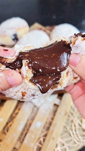 The Secret to Ultra-Soft Milky Cheese Doughnuts! 👀 #Milkycheesedonuts #donuts