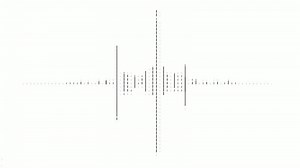 Dashed Lines Audio Waveform Animation