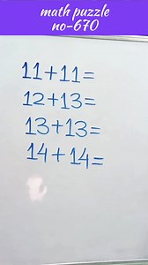 8.6K views · 28 reactions | MATH PUZZLE里 670 #mathpuzzle #math...