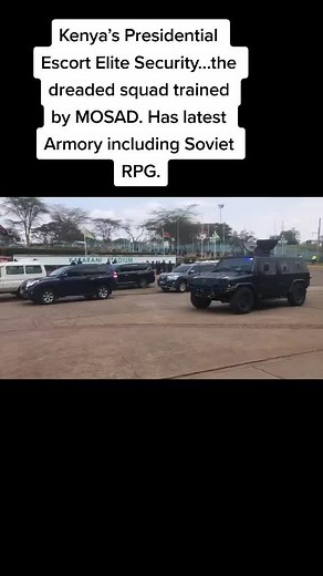 Kenya Presidential Escort Elite Security Training by Mossad