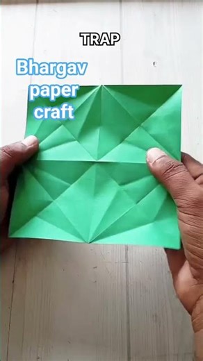 paper trap By Origami Bhargav paper craft #origami #diy #papercraft