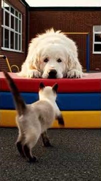 POV: You're in an Anime School with CHAOTIC Kittens! 🏫🐱 #funnycats #anime