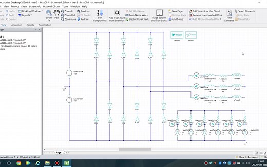 Maxwell 永磁无刷直流外电路设置